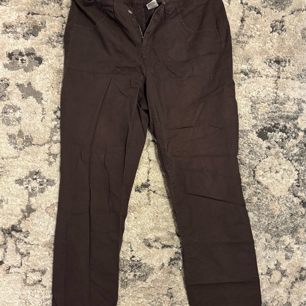 Women's Brown Cargo Pants